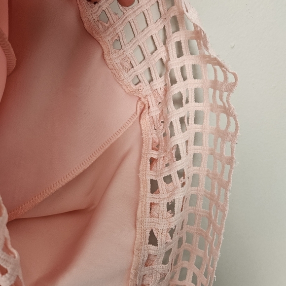 Lovers and Friends Bellini lace mini dress pink size S - Picture 4 of 13